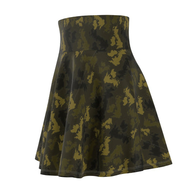 UK Forest Women's Skater Skirt - Custom Camo Clothing - [new_brand] - [camo] - [camoflage] - [apparel] - [location] - [new_brand] - [custom] - [clothing]