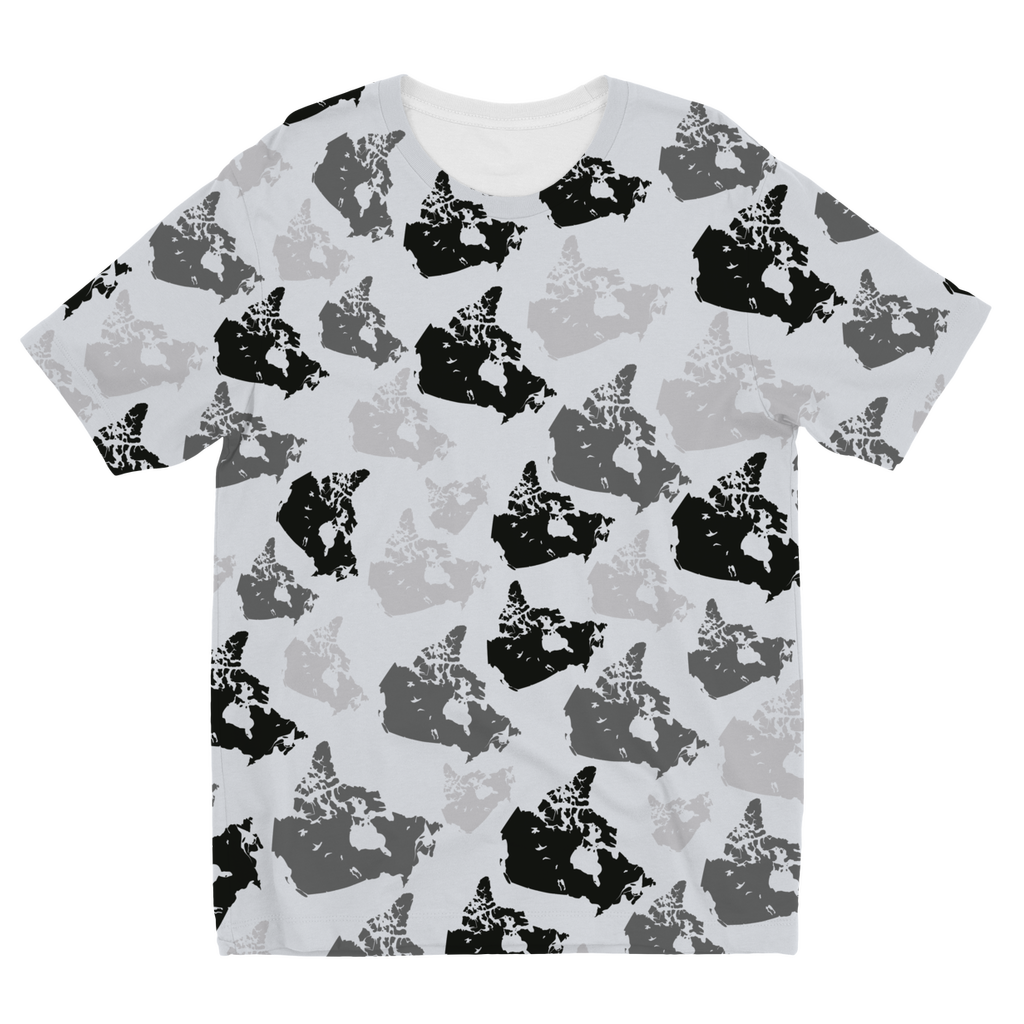 Canada Arctic Sublimation Kids T-Shirt - Custom Camo Clothing - [new_brand] - [camo] - [camoflage] - [apparel] - [location] - [new_brand] - [custom] - [clothing]