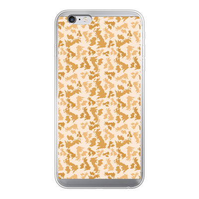 UK Desert Back Printed Transparent Hard Phone Case - Custom Camo Clothing - [new_brand] - [camo] - [camoflage] - [apparel] - [location] - [new_brand] - [custom] - [clothing]