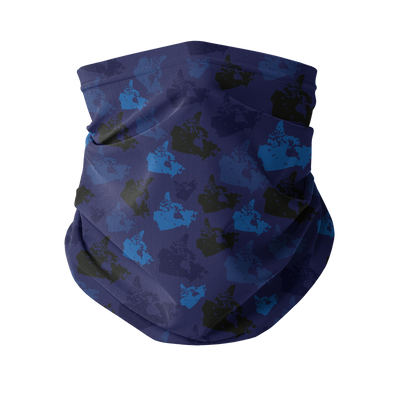 Canada Midnight Sublimation Neck Gaiter - Custom Camo Clothing - [new_brand] - [camo] - [camoflage] - [apparel] - [location] - [new_brand] - [custom] - [clothing]