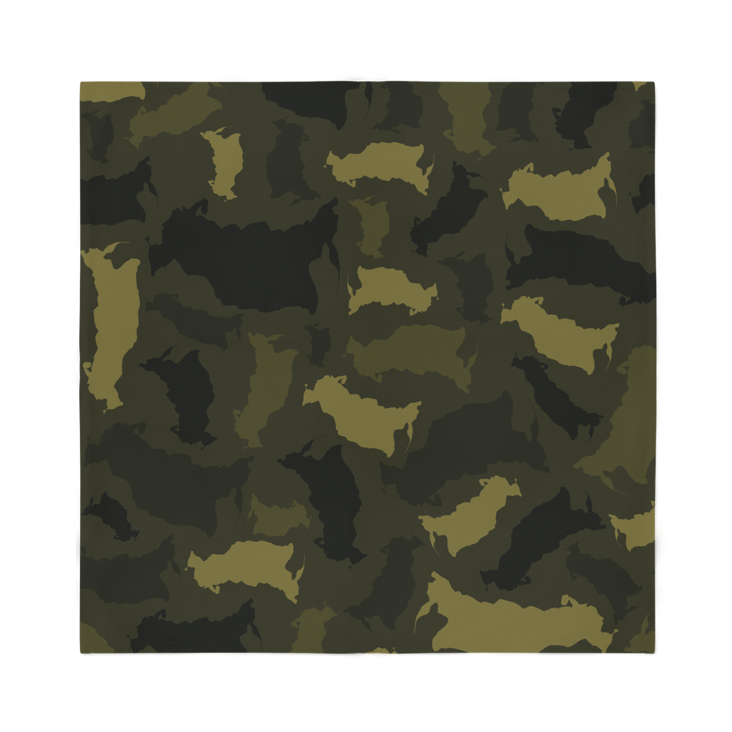 Russia Forest Sublimation Bandana - LocationCamo.com