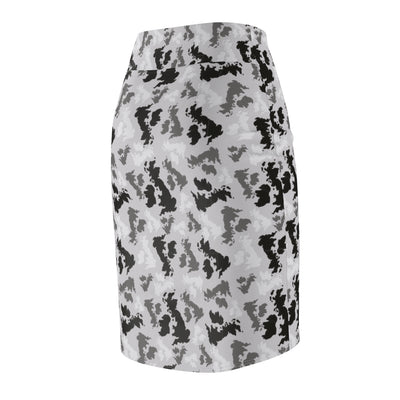 UK Arctic Women's Pencil Skirt - Custom Camo Clothing - [new_brand] - [camo] - [camoflage] - [apparel] - [location] - [new_brand] - [custom] - [clothing]