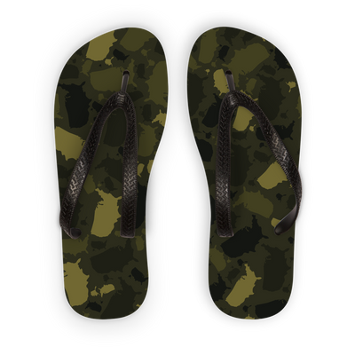 USA Forest Adult Flip Flops - LocationCamo.com