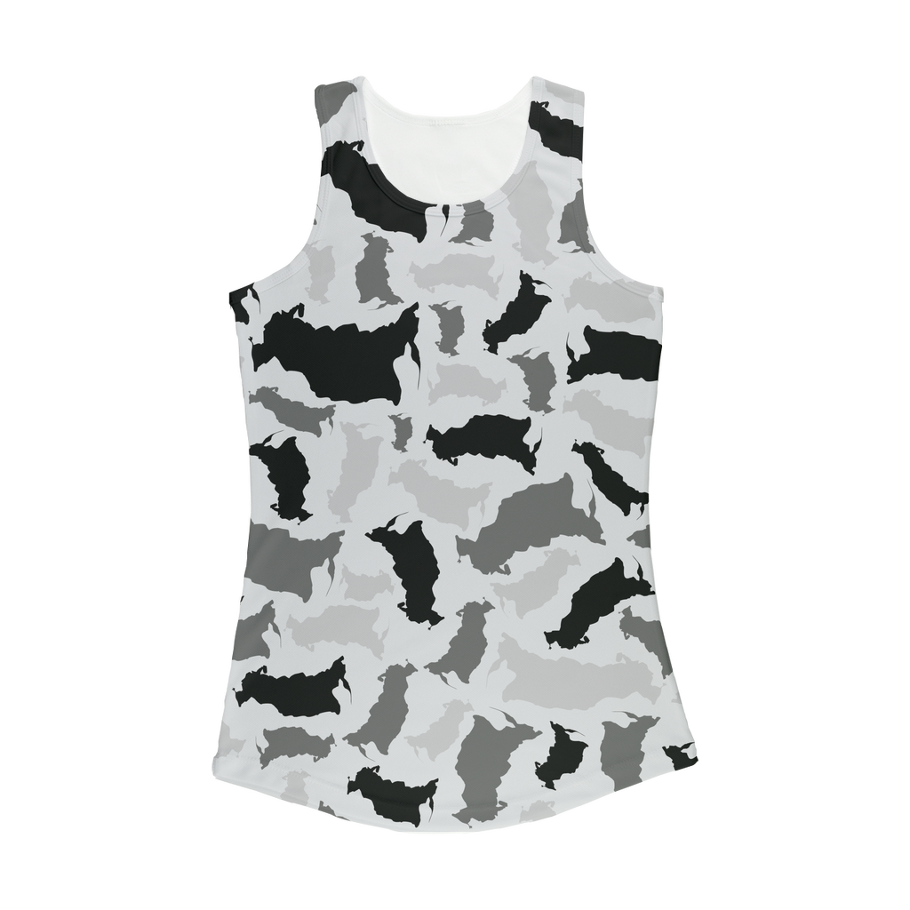 Russia Arctic Women Performance Tank Top - LocationCamo.com