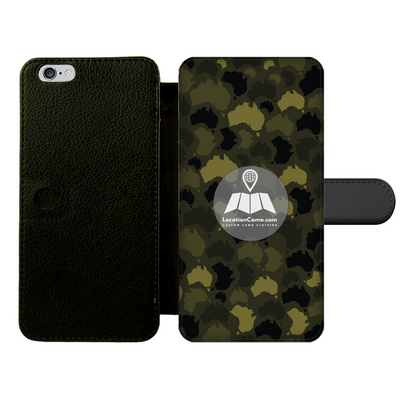 Australia Forest Front Printed Wallet Cases - Custom Camo Clothing - [new_brand] - [camo] - [camoflage] - [apparel] - [location] - [new_brand] - [custom] - [clothing]