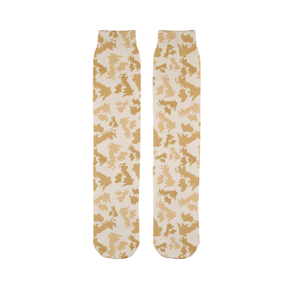 UK Desert Sublimation Tube Sock - Custom Camo Clothing - [new_brand] - [camo] - [camoflage] - [apparel] - [location] - [new_brand] - [custom] - [clothing]