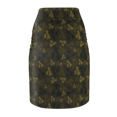 UK Forest Women's Pencil Skirt - Custom Camo Clothing - [new_brand] - [camo] - [camoflage] - [apparel] - [location] - [new_brand] - [custom] - [clothing]