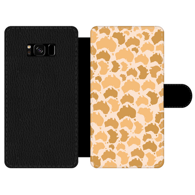 Australia Desert Front Printed Wallet Cases - Custom Camo Clothing - [new_brand] - [camo] - [camoflage] - [apparel] - [location] - [new_brand] - [custom] - [clothing]