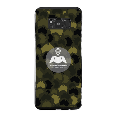 Australia Forest Back Printed Black Soft Phone Case - Custom Camo Clothing - [new_brand] - [camo] - [camoflage] - [apparel] - [location] - [new_brand] - [custom] - [clothing]