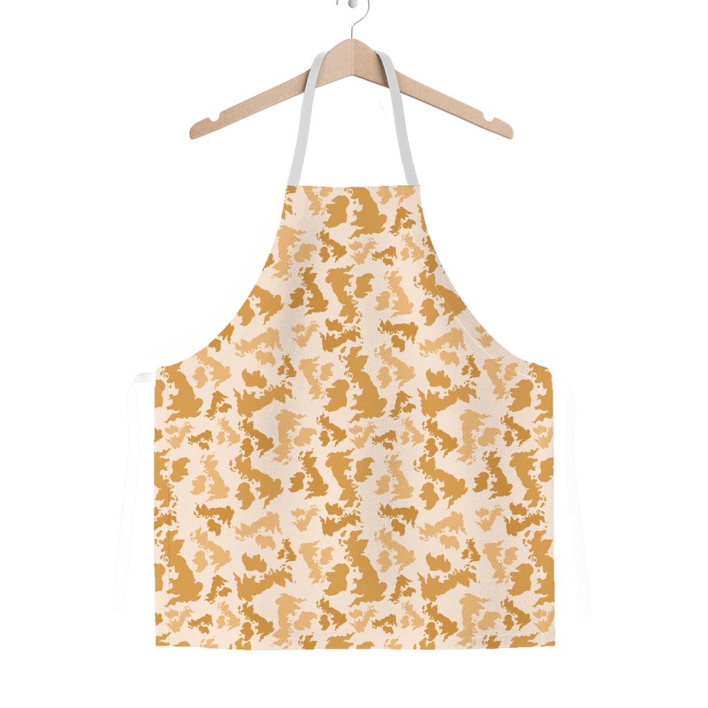 UK Desert Classic Sublimation Adult Apron - Custom Camo Clothing - [new_brand] - [camo] - [camoflage] - [apparel] - [location] - [new_brand] - [custom] - [clothing]