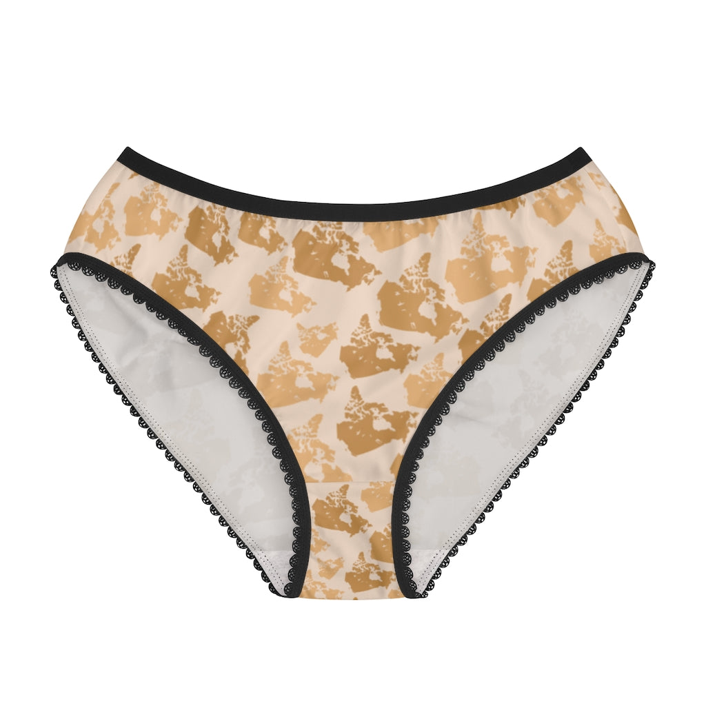 Canada Desert Women's Briefs - Custom Camo Clothing - [new_brand] - [camo] - [camoflage] - [apparel] - [location] - [new_brand] - [custom] - [clothing]