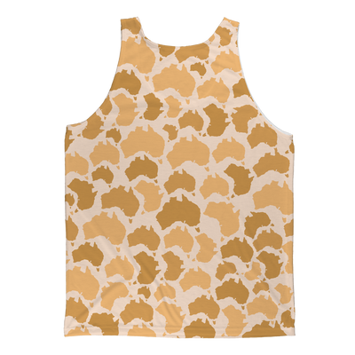 Australia Desert Classic Sublimation Adult Tank Top - Custom Camo Clothing - [new_brand] - [camo] - [camoflage] - [apparel] - [location] - [new_brand] - [custom] - [clothing]