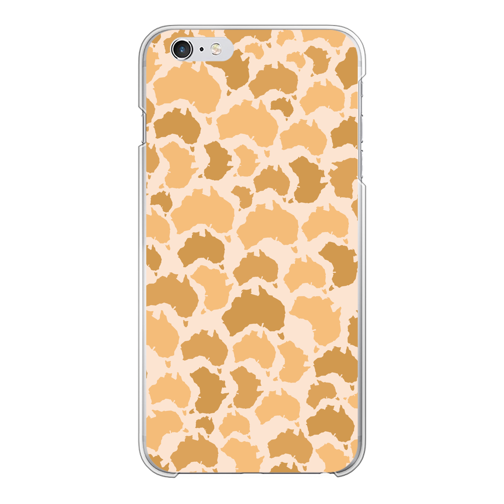 Australia Desert Back Printed Transparent Hard Phone Case - Custom Camo Clothing - [new_brand] - [camo] - [camoflage] - [apparel] - [location] - [new_brand] - [custom] - [clothing]