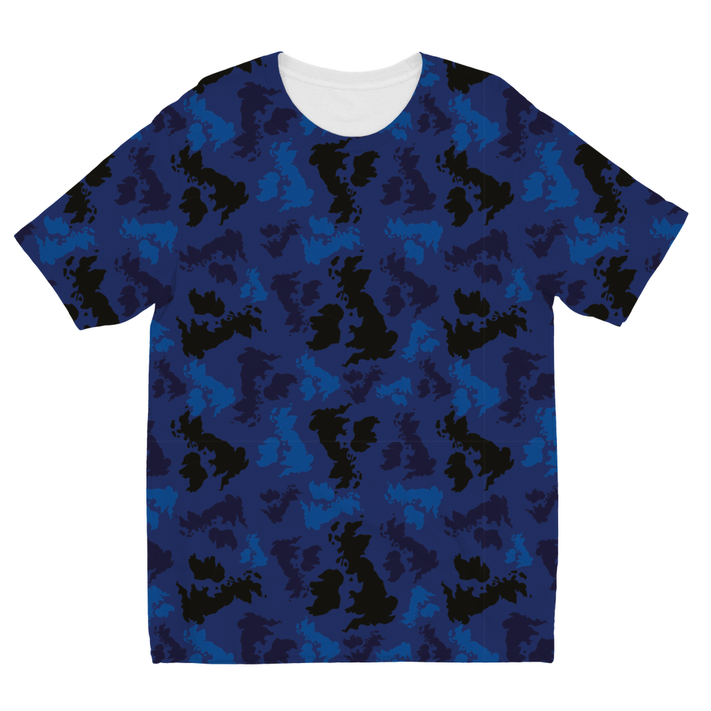 UK Midnight Sublimation Kids T-Shirt - Custom Camo Clothing - [new_brand] - [camo] - [camoflage] - [apparel] - [location] - [new_brand] - [custom] - [clothing]