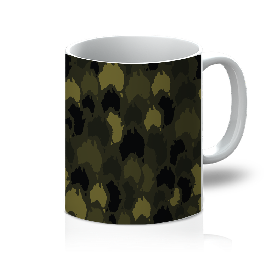 Australia Forest 11oz Mug - Custom Camo Clothing - [new_brand] - [camo] - [camoflage] - [apparel] - [location] - [new_brand] - [custom] - [clothing]