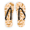 Russia Desert Adult Flip Flops - LocationCamo.com