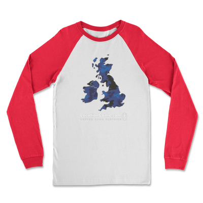 UK Midnight Classic Raglan Long Sleeve Shirt - Custom Camo Clothing - [new_brand] - [camo] - [camoflage] - [apparel] - [location] - [new_brand] - [custom] - [clothing]