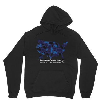 USA Midnight Classic Adult Hoodie - LocationCamo.com