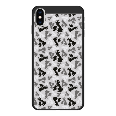 UK Arctic Back Printed Black Soft Phone Case - Custom Camo Clothing - [new_brand] - [camo] - [camoflage] - [apparel] - [location] - [new_brand] - [custom] - [clothing]