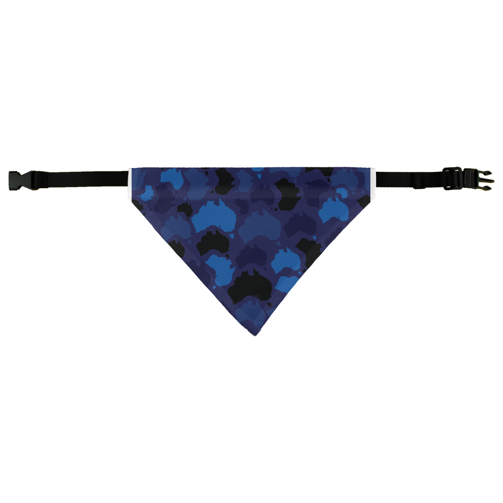 Australia Midnight Pet Bandana - Custom Camo Clothing - [new_brand] - [camo] - [camoflage] - [apparel] - [location] - [new_brand] - [custom] - [clothing]