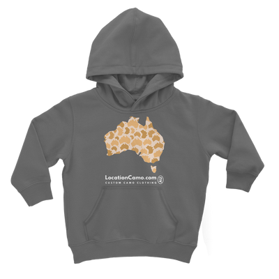 Australia Desert Classic Kids Hoodie - Custom Camo Clothing - [new_brand] - [camo] - [camoflage] - [apparel] - [location] - [new_brand] - [custom] - [clothing]