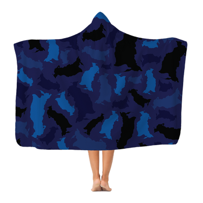 Russia Midnight Premium Adult Hooded Blanket - LocationCamo.com