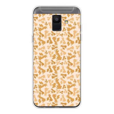 UK Desert Back Printed Transparent Soft Phone Case - Custom Camo Clothing - [new_brand] - [camo] - [camoflage] - [apparel] - [location] - [new_brand] - [custom] - [clothing]