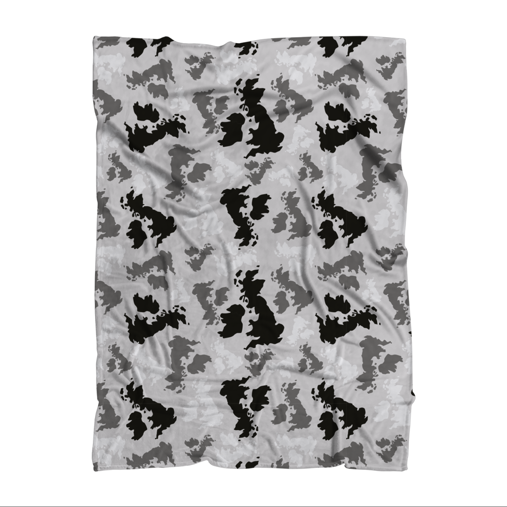 UK Arctic Sublimation Throw Blanket - Custom Camo Clothing - [new_brand] - [camo] - [camoflage] - [apparel] - [location] - [new_brand] - [custom] - [clothing]