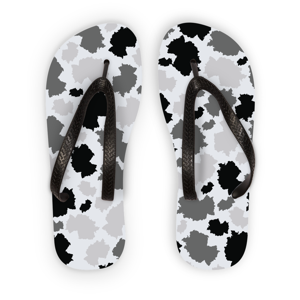 Germany Arctic Adult Flip Flops - LocationCamo.com