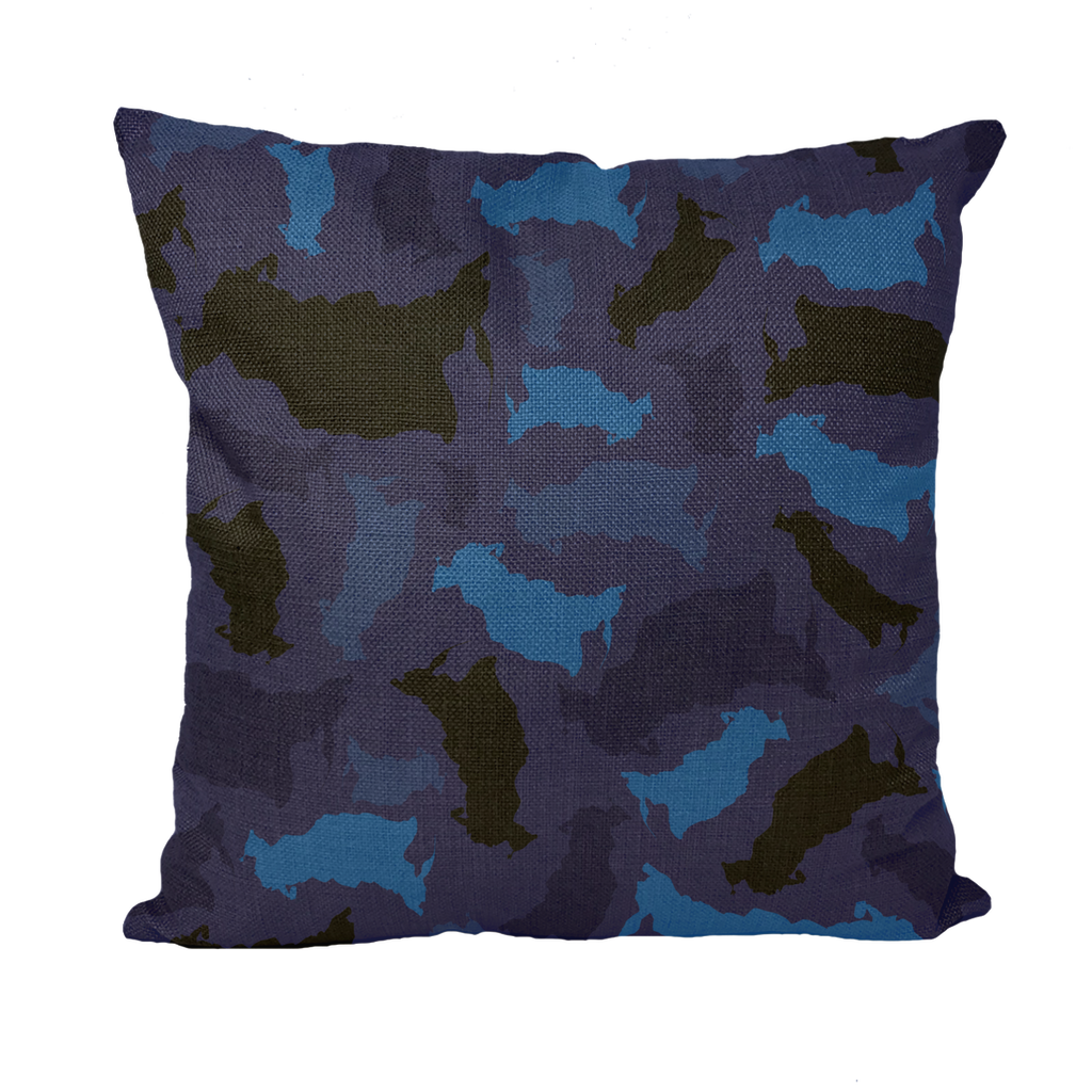 Russia Midnight Throw Pillow with Insert - LocationCamo.com