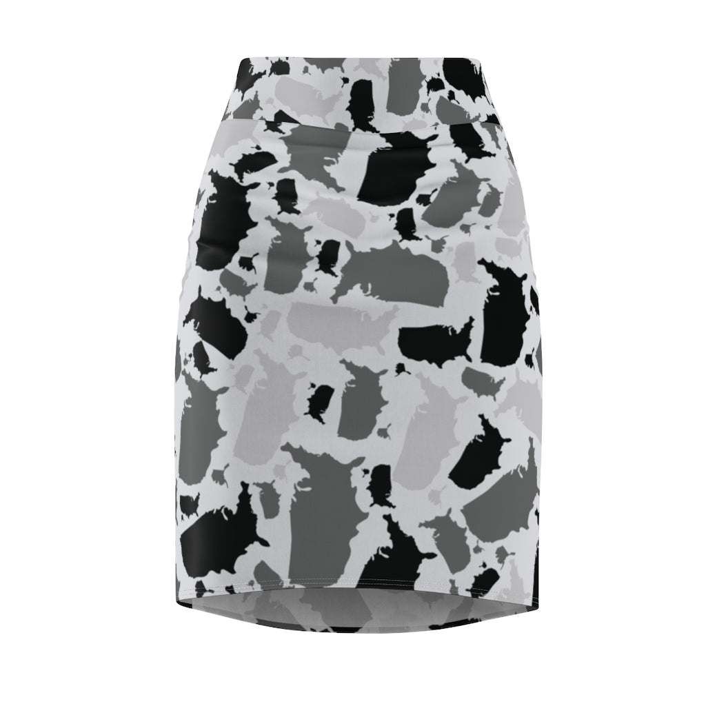 USA Arctic Women's Pencil Skirt - LocationCamo.com