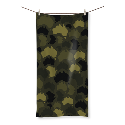 Australia Forest Sublimation All Over Towel - Custom Camo Clothing - [new_brand] - [camo] - [camoflage] - [apparel] - [location] - [new_brand] - [custom] - [clothing]