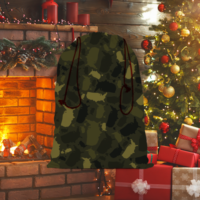 USA Forest Sublimation Linen Drawstring Sack - LocationCamo.com