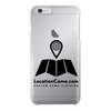 Brand Logo Back Printed Transparent Hard Phone Case - LocationCamo.com