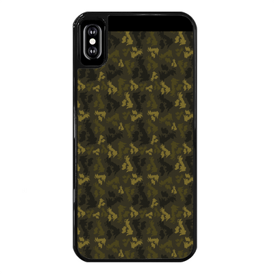 UK Forest Back Printed Black Hard Phone Case - Custom Camo Clothing - [new_brand] - [camo] - [camoflage] - [apparel] - [location] - [new_brand] - [custom] - [clothing]