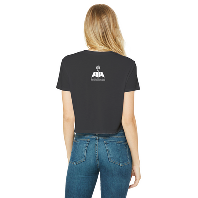 UK Midnight Classic Women's Cropped Raw Edge T-Shirt - Custom Camo Clothing - [new_brand] - [camo] - [camoflage] - [apparel] - [location] - [new_brand] - [custom] - [clothing]