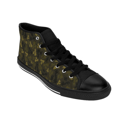 UK Forest Unisex High-top Sneakers - Custom Camo Clothing - [new_brand] - [camo] - [camoflage] - [apparel] - [location] - [new_brand] - [custom] - [clothing]