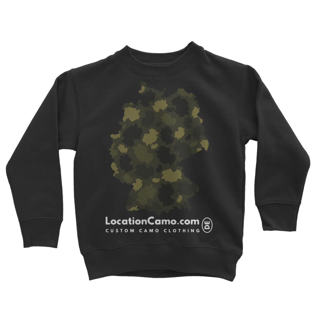 Germany Forest Classic Kids Sweatshirt - LocationCamo.com