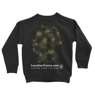 Germany Forest Classic Kids Sweatshirt - LocationCamo.com