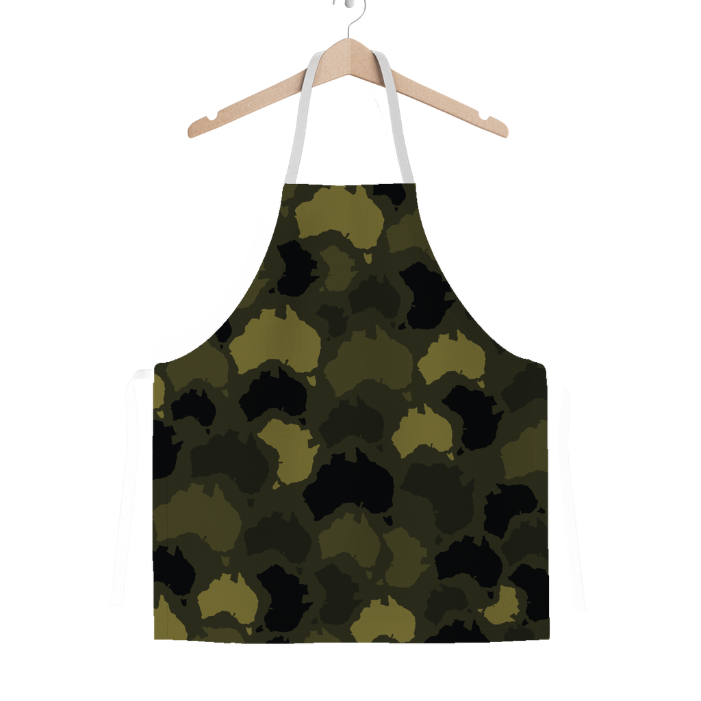 Australia Forest Classic Sublimation Adult Apron - Custom Camo Clothing - [new_brand] - [camo] - [camoflage] - [apparel] - [location] - [new_brand] - [custom] - [clothing]