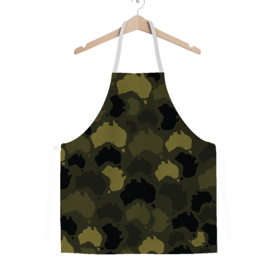 Australia Forest Classic Sublimation Adult Apron - Custom Camo Clothing - [new_brand] - [camo] - [camoflage] - [apparel] - [location] - [new_brand] - [custom] - [clothing]