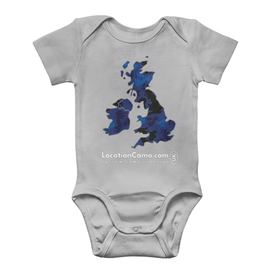 UK Midnight Classic Baby Onesie Bodysuit - Custom Camo Clothing - [new_brand] - [camo] - [camoflage] - [apparel] - [location] - [new_brand] - [custom] - [clothing]