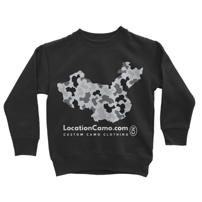 China Arctic Classic Kids Sweatshirt - LocationCamo.com