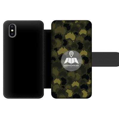 Australia Forest Front Printed Wallet Cases - Custom Camo Clothing - [new_brand] - [camo] - [camoflage] - [apparel] - [location] - [new_brand] - [custom] - [clothing]