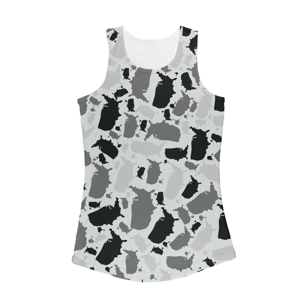 USA Arctic Women Performance Tank Top - LocationCamo.com