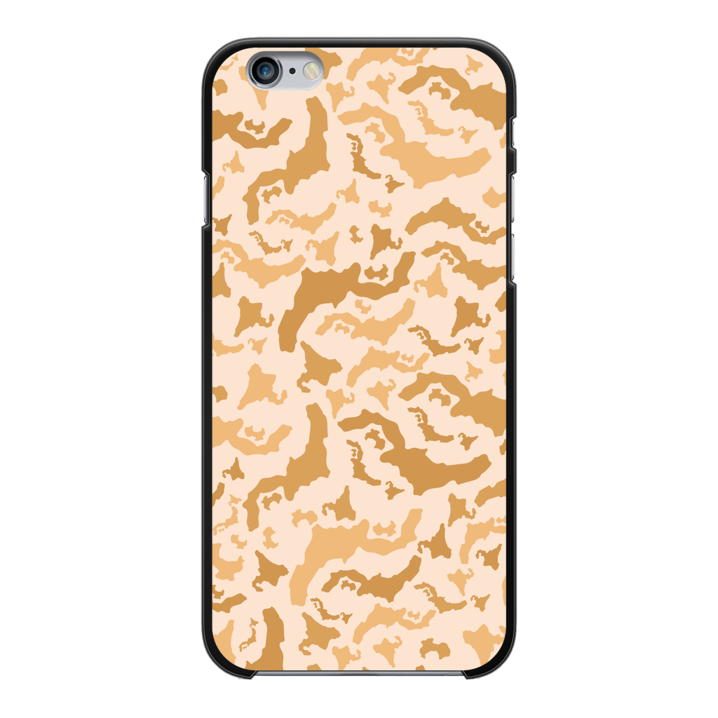 Japan Desert Back Printed Black Hard Phone Case - LocationCamo.com