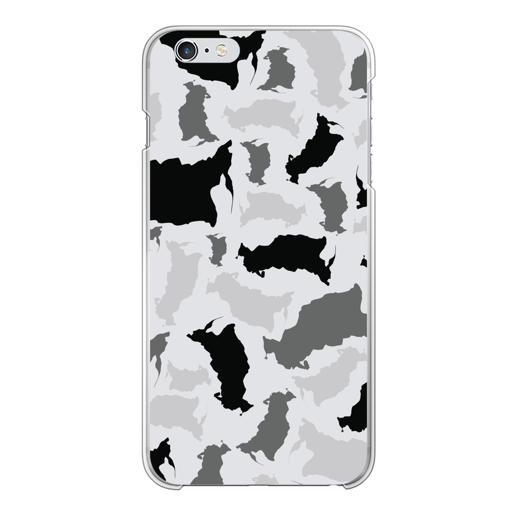 Russia Arctic Back Printed Transparent Hard Phone Case - LocationCamo.com