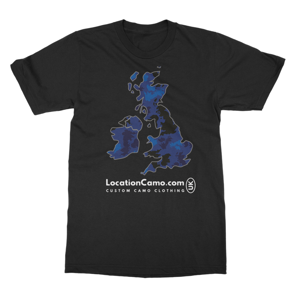 UK Midnight Classic Heavy Cotton Adult T-Shirt - Custom Camo Clothing - [new_brand] - [camo] - [camoflage] - [apparel] - [location] - [new_brand] - [custom] - [clothing]