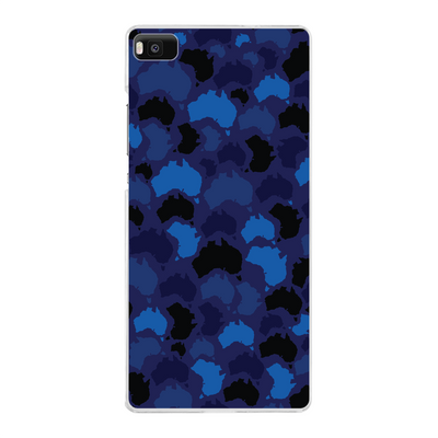 Australia Midnight Back Printed Transparent Hard Phone Case - Custom Camo Clothing - [new_brand] - [camo] - [camoflage] - [apparel] - [location] - [new_brand] - [custom] - [clothing]