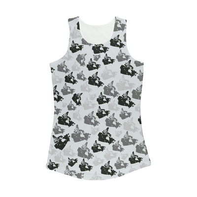 Canada Arctic Women Performance Tank Top - Custom Camo Clothing - [new_brand] - [camo] - [camoflage] - [apparel] - [location] - [new_brand] - [custom] - [clothing]